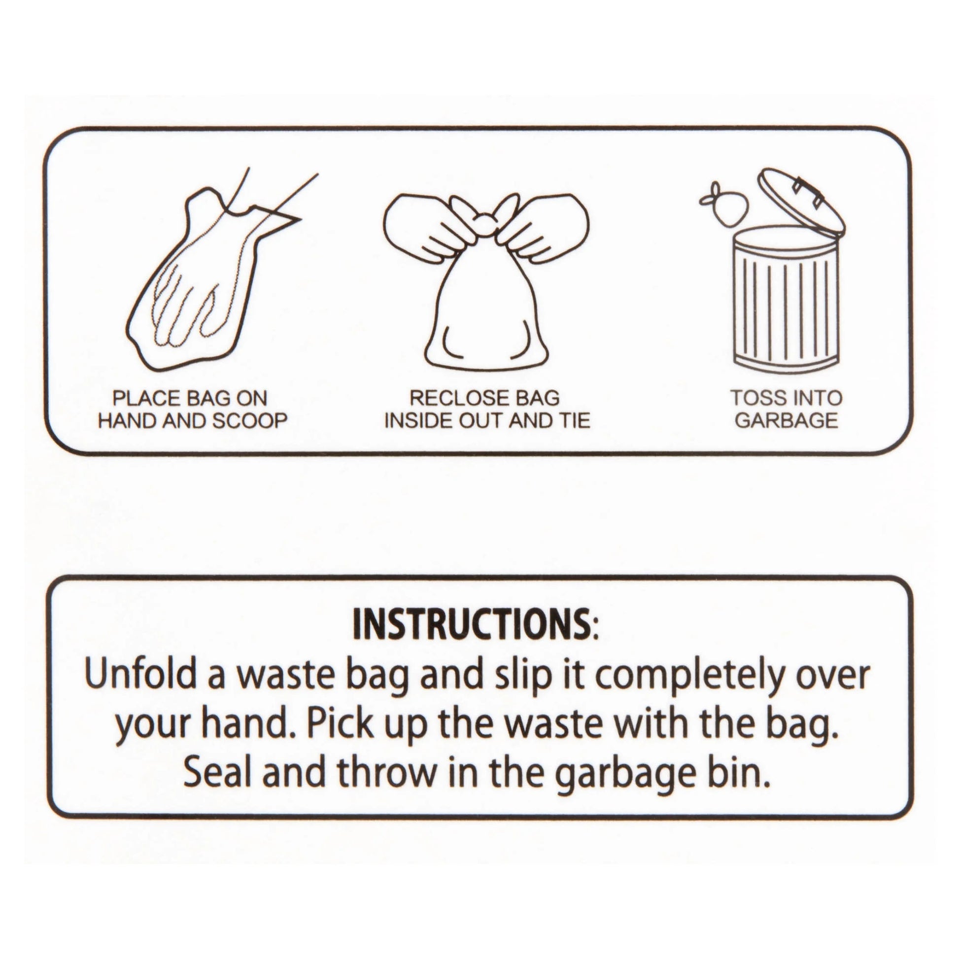 Dog Poop Bags, Leak Proof, Strong Waste Bag for Dogs, 15 Count