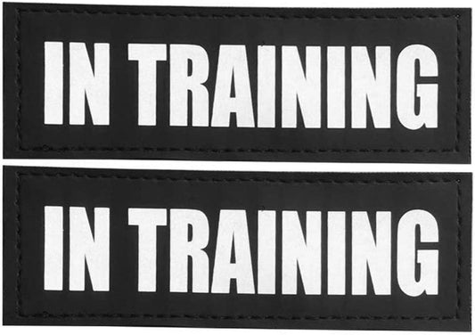 in Training Patches, Reflective and Removable Dog Tags for Service Vest Dog Harness